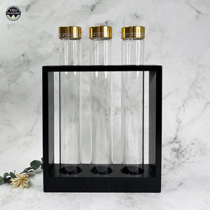 20*190 20*200 20*220mm tubo de vidrio con tapa de aluminio para granos de café Vinilla - Product Image 2