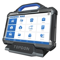 Herramienta de Diagnóstico Automotriz TOPDON Phoenix Max con Programación Basada en la Nube, Incluye Osciloscopio de 4 Canales y Escáner de Diagnóstico Automotriz