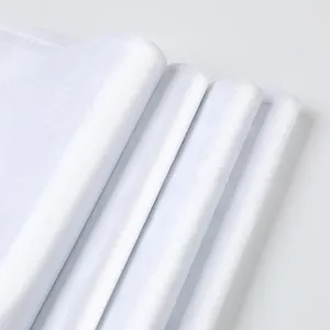 Bulk Production Fashionable Texture African Bazin Damask Shadda Shiny 128gsm White Cotton Fabric Bazin Getzner