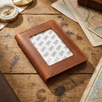 Dompet Paspor Kulit Kustom Grosir dengan Jahitan 3M, Finishing Sendiri, DIY,  Hadiah Pribadi