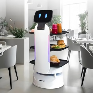 <span class=keywords><strong>Robot</strong></span> de livraison de nourriture, <span class=keywords><strong>robot</strong></span> de livraison programmable à conduite automatique, <span class=keywords><strong>robot</strong></span> <span class=keywords><strong>serveur</strong></span> pour la vente pour les restaurants - Product Image 3