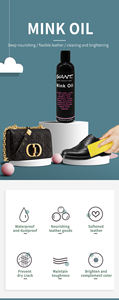 LE LIQUIDE D'HUILE DE VISON nourrit et adoucit en profondeur le <span class=keywords><strong>cuir</strong></span> brillant, résistant aux moisissures et à la poussière pour rajeunir les produits en <span class=keywords><strong>cuir</strong></span> - Product Image 2