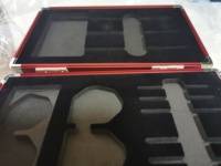 Boîte d'emballage noire pour fléchettes avec inserts en EVA, boîte en aluminium noire à fermeture magnétique, boîte cadeau et artisanale