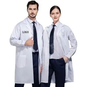 Chaqueta de manga larga antiarrugas para enfermera, uniforme de alta calidad para clínica dental