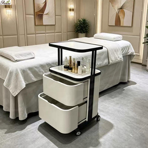 Chariot de rangement multifonctionnel sur mesure pour salon de beauté, chariot à outils pour spa, massage des pieds et manucure - Product Image 5