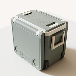 Plastic Cooler Box Table 32L Coolerbox Fish Coolers Portable Outdoor Locking Cooler Box With Table And Chair