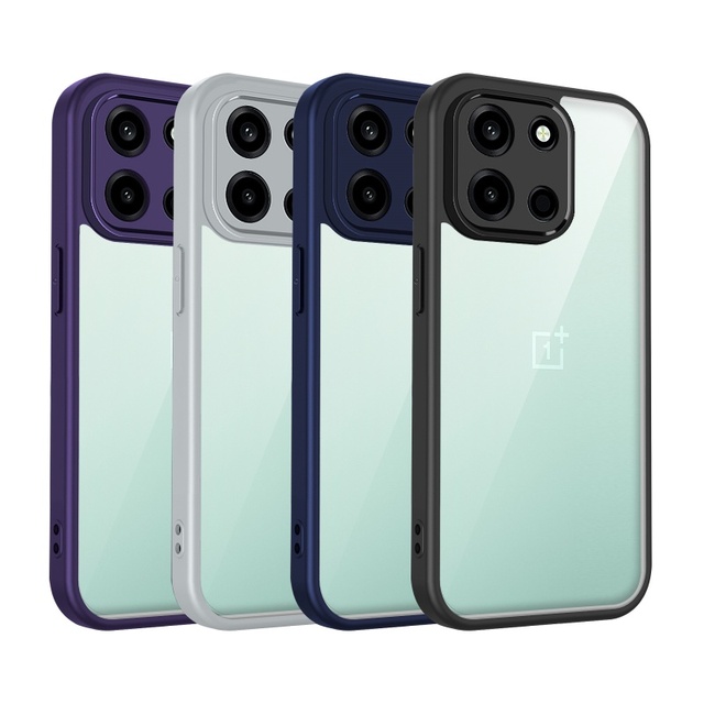 For OnePlus Nord 6 5G Global Version Case Ultra Thin Soft TPU Frame Clear PC Hard Back Shockproof Cover Coque Fundas