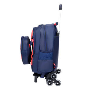 Zaino con Ruote Trolley Impermeabile per Studenti delle Elementari, Design Supereroe Ragno Cartone Animato - Product Image 3