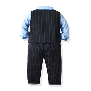 Conjunto <span class=keywords><strong>de</strong></span> 5 piezas <span class=keywords><strong>Primera</strong></span> Comunión 7 años Ropa formal Traje <span class=keywords><strong>de</strong></span> bebé niño - Product Image 3