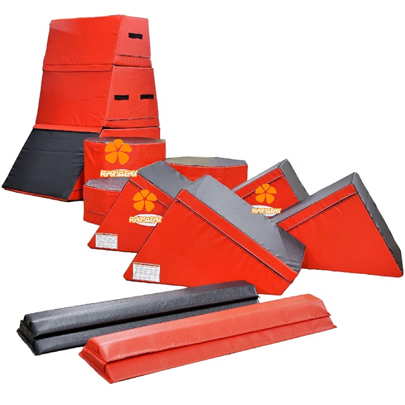 Гимнастический коврик ниндзя, препятствия воина, курсовое оборудование, для помещений, для детей, мягкая пена, альпинистские блоки, игровые наборы