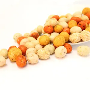 Wholesale Popular Bulk Package China Colorful Natural Peanut Crackers Snacks