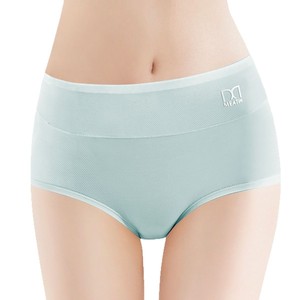 Meatin – sous-vêtements menstruels pour femmes, culotte menstruelle respirante en coton, taille haute, couleur unie, pour usage quotidien - Product Image 5