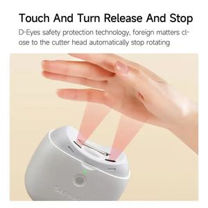 NOUVEAU Coupe-ongles électrique automatique Seemagic Pro Touch Start Protection infrarouge Upgrade Cutter Head With Led Light Trimmer - Product Image 5