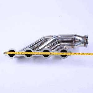 Collecteur d'échappement pour Chevrolet Small Block V8 LS1/LS2/LS3/LS6 LSX Turbo 1997-2015 avec coudes T3 T4 vers 3.0" V-Band - Product Image 6