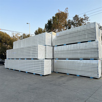 Panneaux sandwich en polyuréthane PU/PIR de 50, 75, 100, 120, 150, 180, 200 mm pour l'isolation des toits et des murs, panneaux pour chambres froides et congélateurs