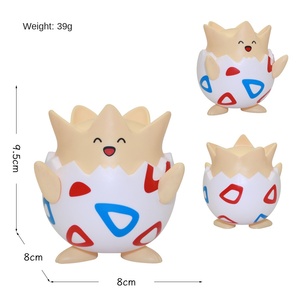 Figurines d'anime Pokémon en gros - Bulbasaur Charmander Togepi Psyduck Figurines d'action Jouets décoratifs Ornements - Product Image 1