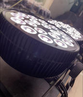 Projecteur PAR Slim à LED pour Scène, Fête, Disco, 12W/18W RGBWY UV 6-en-1, en Aluminium Plat, Idéal pour Boîte de Nuit, Mariage, Événement - Vente Chaude