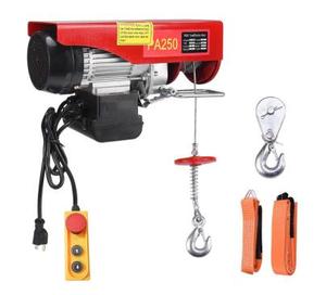 Micro Mini 30 metri paranco elettrico a fune piccolo 200kg gru da costruzione in acciaio Pa250 Pa1000 prezzo competitivo - Product Image 1