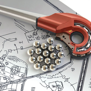 SUJ2 <span class=keywords><strong>3.175mm</strong></span> 1/8 pulgadas G10 Bola de acero cromado para rodamientos - Product Image 3