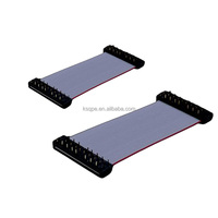 2651 28AWG Kabel Pita Datar Pelangi 2*5P 10pin 2.54 Pitch Konektor IDC Peralatan Rumah Tangga Kabel PVC Elektronik
