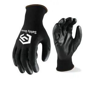CY 13 г Полиэстеровые бесшовные трикотажные перчатки с высокой ловкостью, рабочие строительные перчатки для работы, антистатические перчатки