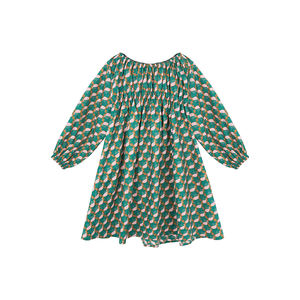 Nuevo Vestido Maxi Floral de Tela Premium con Estampado de Borde Estilo Hanbok Coreano Occidental para Niñas - Compra Directa de Proveedor Chino - Product Image 1