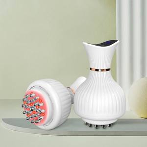 Masseur Gua Sha à micro-courant, modelage du <span class=keywords><strong>corps</strong></span>, <span class=keywords><strong>brosse</strong></span> pour les méridiens, <span class=keywords><strong>anti</strong></span>-<span class=keywords><strong>cellulite</strong></span>, électrode, vibrations pulsées, chauffage, <span class=keywords><strong>massage</strong></span> corporel - Product Image 1