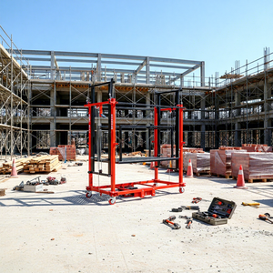 6m 7m 500kg Nieuwe Mobiele Draagbare Elektrische Steigerlift Opvouwbare Platforms Elektrische Steiger Elektrisch voor de Bouw - Product Image 1