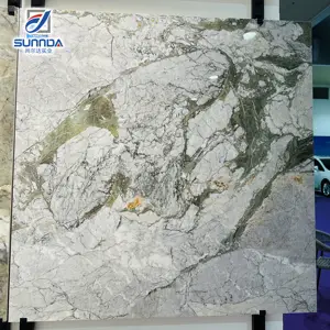 Tráng men đánh bóng gạch sứ vật liệu xây dựng Trung Quốc 24x24 đá cẩm thạch gốm sàn gạch