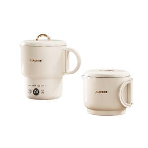 Hervidor eléctrico portátil AUX de 1 litro con función para mantener el calor, ideal para viajes y uso en la oficina. - Product Image 1