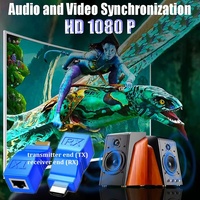 Xput 30M 4K HDMI 1.4 Extender Zender en Ontvanger Kit via RJ45 Cat5e Cat6 Ethernet LAN voor Monitor Projector TV Project