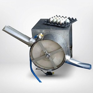 เครื่องล้างไข่อัตโนมัติสแตนเลส 1 ช่อง 2000 ถึง 2200 ฟองต่อชั่วโมง สำหรับใช้ในฟาร์มสัตว์ปีก - Product Image 1