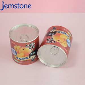 Caja de Embalaje de Cartón Kraft en Forma de Cilindro para Cápsulas de Gel Herbales y Alimentos Reciclables, Diseño Personalizado, Envase de Tubo de Papel para Proteína en Polvo - Product Image 1