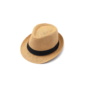 Chapeau Panama Angelina en herbe naturelle 56-58 cm unisexe pour l'été et la plage - Product Image 1
