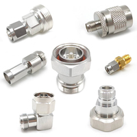 Adaptador RF Raynool de Baja Pérdida (PIM Bajo) N Macho a N Hembra Recto/Angular RNX10 2.2/5 Tipo N 4.3/10 7/16 DIN Coaxial de 50 Ohmios