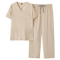Tenues d'hôpital transfrontalières à séchage rapide et élastiques pour infirmières, ensembles de blouses de lavage des mains pour le personnel dentaire et oral, pour le commerce extérieur