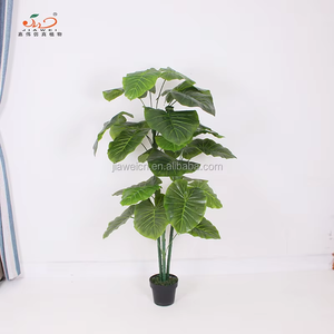 Árbol de plástico de planta de Taro artificial para interiores para fábrica de decoración a la venta árbol de Navidad artificial - Product Image 4