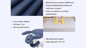 Mesa de Masaje Corporal Ajustable, Mesa de Tratamiento de Fisioterapia Eléctrica Ergonómica con Soporte para la Cabeza y Reposabrazos Móviles - Product Image 6