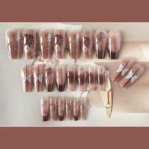 <span class=keywords><strong>2023</strong></span> nuevo producto suministros acrílicos <span class=keywords><strong>uñas</strong></span> artificiales cuadradas prensa ostentosa de alta calidad en las <span class=keywords><strong>uñas</strong></span> - Product Image 4