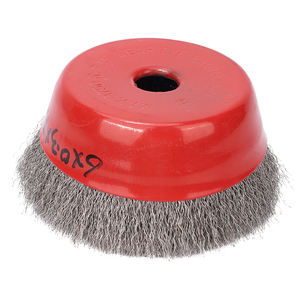 Cepillo de alambre de latón de alta resistencia para limpieza industrial con mango de plástico - Product Image 4