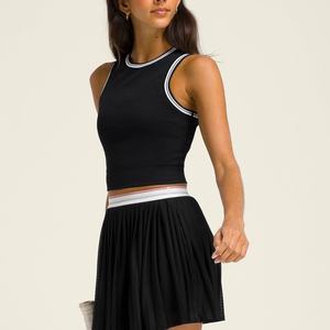 Conjunto de Falda de Tenis con Shorts, Bonito, Transpirable, para Yoga, Económico, sin Espalda, de Diseño, de Secado Rápido, con Logotipo y Absorción de Humedad - Product Image 2