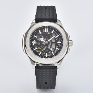 Dessio Men's Luxury <b>Skeleton</b> <b>Automatic</b> <b>Watch</b> with Custom Logo Original Mechanical Movement Wrist Replacement Parts - Product Image 1