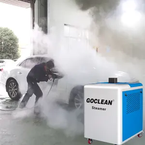 GOCLEAN – extracteur de vapeur Portable Rechargeable sans eau, équipement de détail de voiture, Machine de lavage à la vapeur Mobile pour voiture