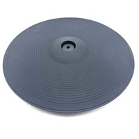 Professional Grade Cymbal 15 Inch 2zone Crash Cymbal with Choke Full-covered for Electronic Drum Kit