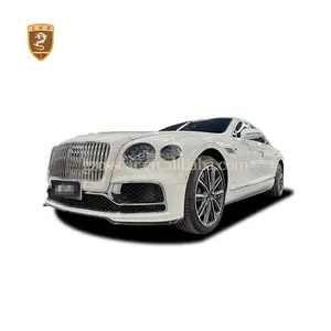 For Bentley Flying Spur Bodykit Upgrade Facelift Front Lip Rear Diffuser Spoiler Side Skirts W12 Body Kit