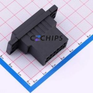 HC-3810-2*6EY-05 Housing (Wire-to-Board / Wire-to-Wire) P=3.81mm Connector 2x6P 3.81mm 5.08mm 2 - Product Image 1