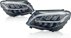 Accesorios para Faros Delanteros LED con Señal <span class=keywords><strong>de</strong></span> Giro Dinámica Modificados para Mercedes Benz Clase C W205 2015-2020 - Product Image 2