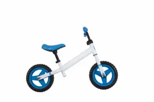 2023 White And Blue Color Customization Simple Mini Baby Balance Car No Pedal Electric Bicycle Children's Balance Car