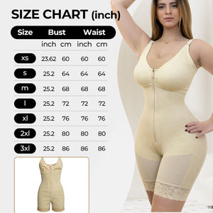 Fajas Colombianas de Alta Compresión para Recuperación Postparto, Moldeadoras de Cuerpo Completo con Abertura en la Entrepierna, Tallas Grandes - Product Image 2