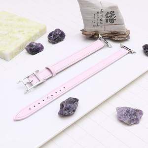 Hapi Attelage Double Tour Uhrenarmband für Apple Watch Series 11 SE 40 42 44 45 46 49MM aus echtem Leder - Product Image 6